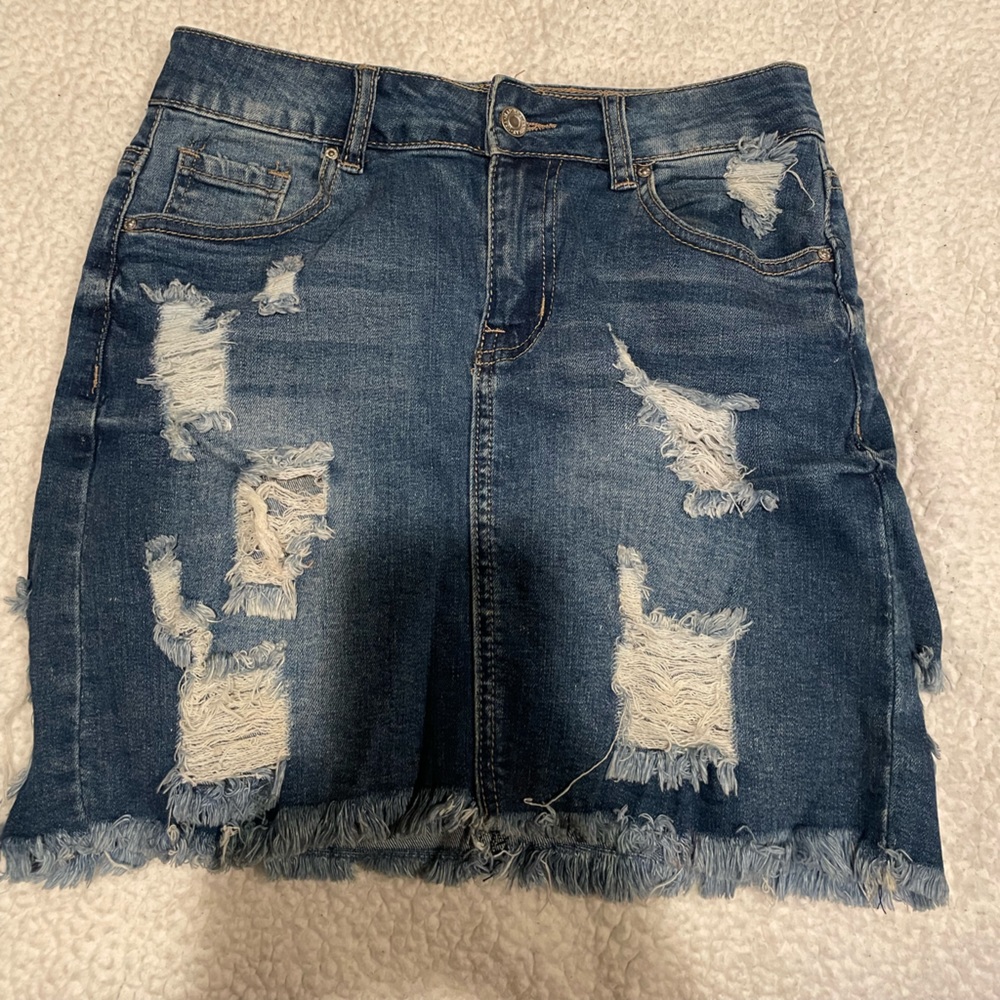 Jean skirt